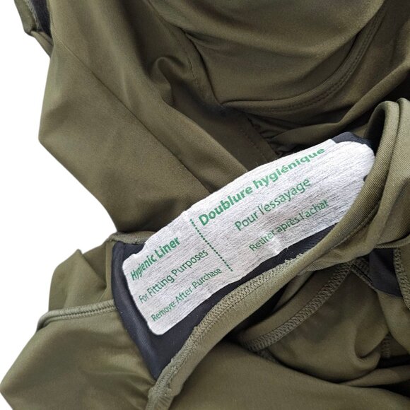 Miradonna by Miraclesuit Ruched One Piece Swimsuit, Flattering, Green, Size 14 - Picture 7 of 11